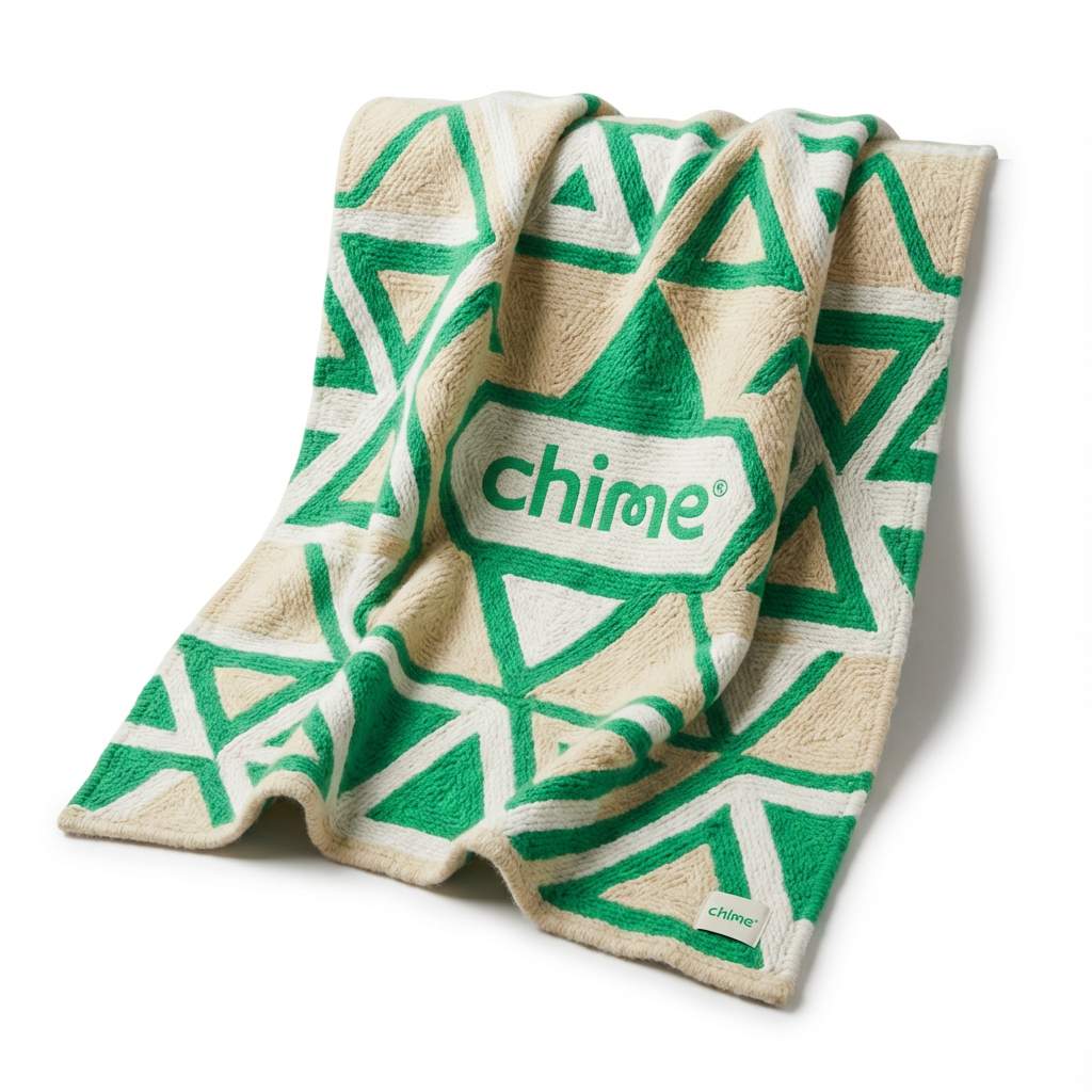 Chime Geometric Throw Blanket