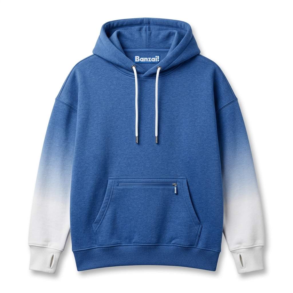 Gradient Sleeve Hoodie