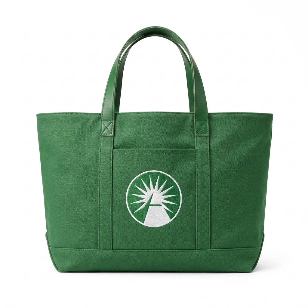 Cotton Canvas Boat Tote